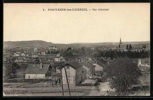 AK Fontaine-les-Luxeuil, Vue générale