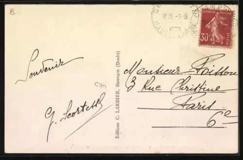 AK Champlitte /Hte-Saône, Le Château et Remparts