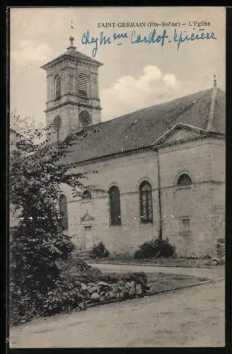 AK Saint-Germain /Hte-Saône, L`Église