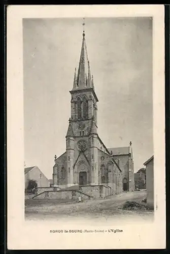AK Noroy-le-Bourg /Haute-Saône, L`église