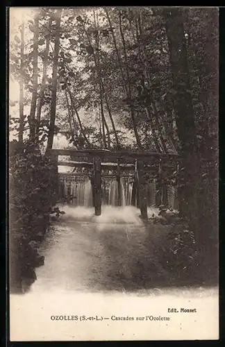 AK Ozolles /S.-et-L., Cascades sur l`Ozolette