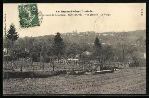 AK Montdoré, Vue générale, La Vierge