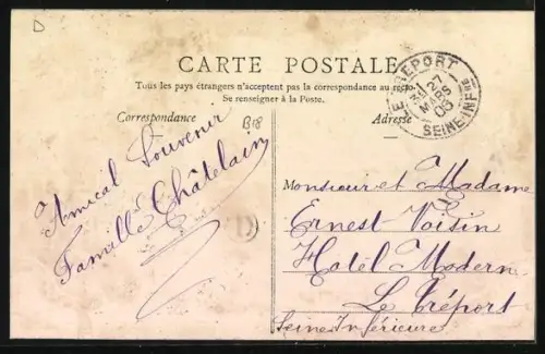 AK Montdoré, Vue générale, La Vierge