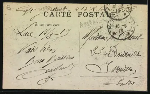 AK Lure, Grande Rue, Monument Desault