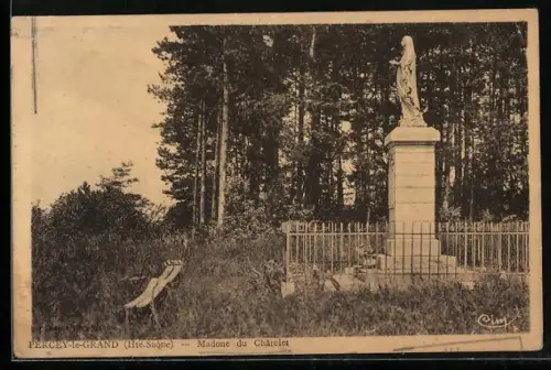 AK Percey-le-Grand /Haute-Saône, Madone du Châtelet