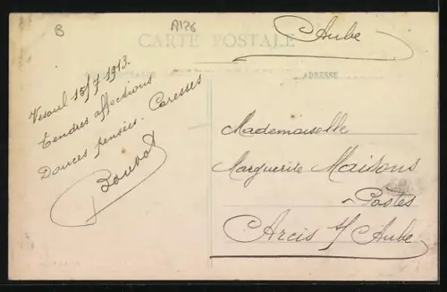 AK St-Remy, Le Château, Avenue des Tilleuls