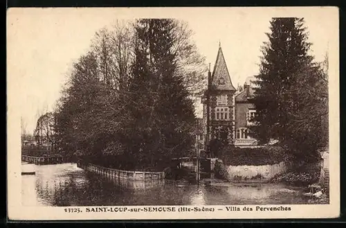 AK Saint-Loup-sur-Semouse /Hte-Saône, Villa des Pervenches