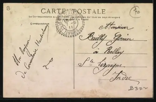 AK Corravillers, Vue générale, prise du Mont de Fouches, Vallée de Faucogney