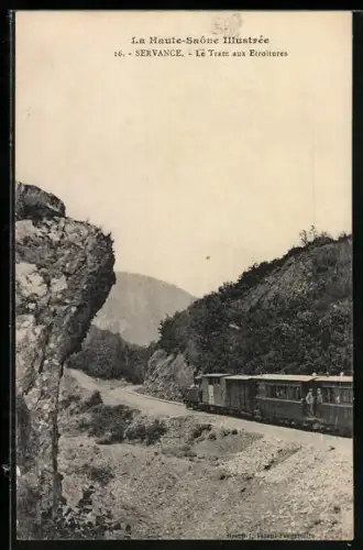 AK Servance, Le Tram aux Étroitures