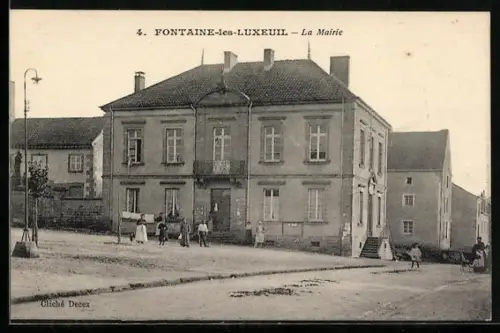 AK Fontaine-les-Luxeuil, La Mairie