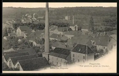 AK Fougerolles, Vue générale, prise du Clocher