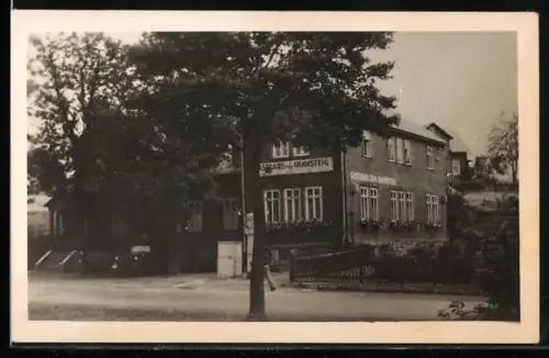 AK Schmiedefeld / Rennsteig, Gasthaus Zum Rennsteig