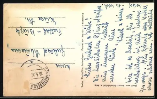 AK Schmiedefeld / Rennsteig, Gasthaus Zum Rennsteig