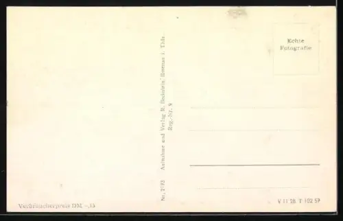 AK Stützerbach /Th. W., Vogelschau auf den Ort