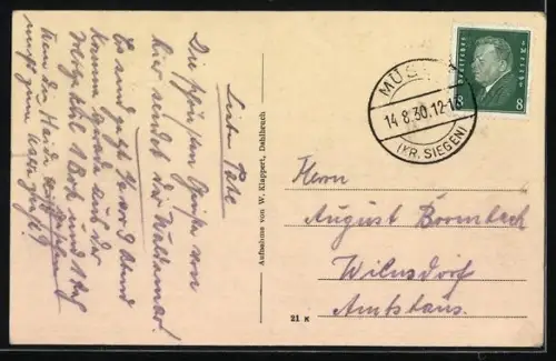 AK Müsen, Partie am Dornbruch