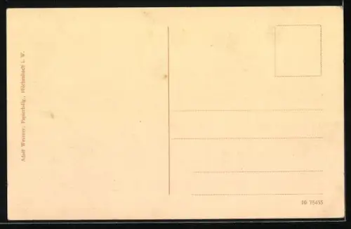 AK Hilchenbach, Blick auf Lagerplatz Wigrow