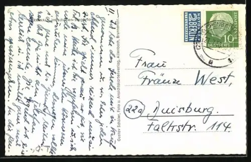 AK Vormwald /Siegerland, Panorama des Ortes mit umgebenden Wäldern