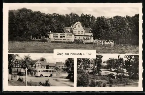 AK Hainspitz i. Thür., Gasthaus am See