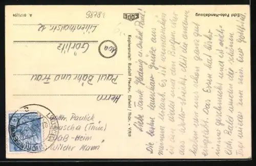 AK Scheibe-Alsbach, Partie am Stausee