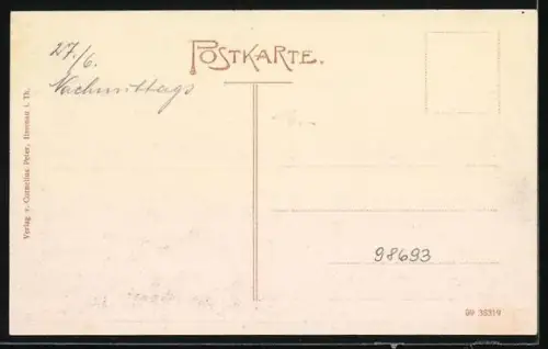 AK Ilmenau, Das Villenviertel aus der Vogelschau