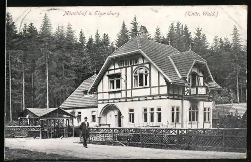 AK Elgersburg /Thür. Wald., Gasthaus Mönchhof