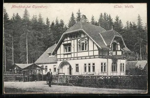 AK Elgersburg /Thür. Wald., Gasthaus Mönchhof