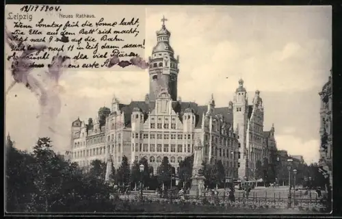AK Leipzig, Neues Rathaus