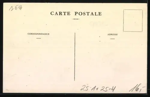 AK Souvenir du Tour de France 1935, Auto und Lastkraftwagen, La Quintonine