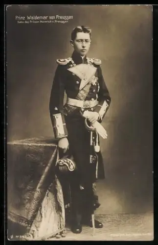 AK Prinz Waldemar von Preussen, Sohn von Prinz Heinrich