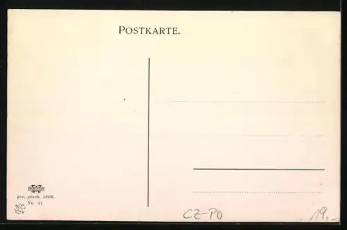 AK Prag / Praha, Hybernergasse mit Pferdekutschen