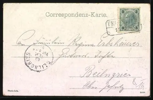 AK Feldkirch, Partie am Graben