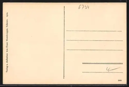 AK Partenen, Ortsansicht im Tal