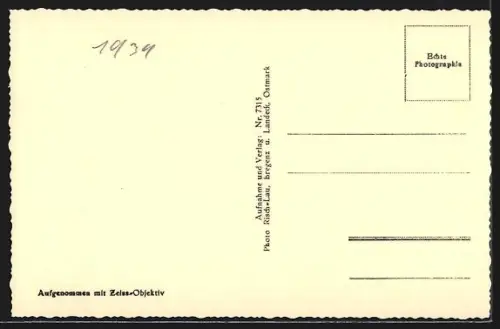 AK Bartholomäberg, Ortsansicht gegen Silvretta