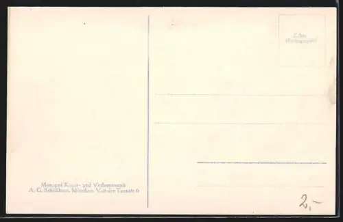 AK Sporer Alpe im Gauertal, Hütten mit Bergpanorama