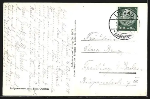 AK Feldkirch, Stadtteil an der Ill aus der Vogelschau