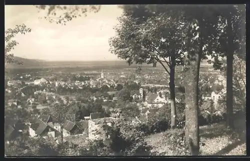 AK Dornbirn, Ortsansicht vom Zanzenberg