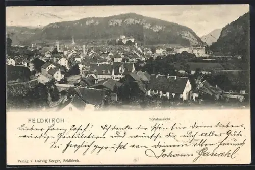 AK Feldkirch, Gesamtansicht