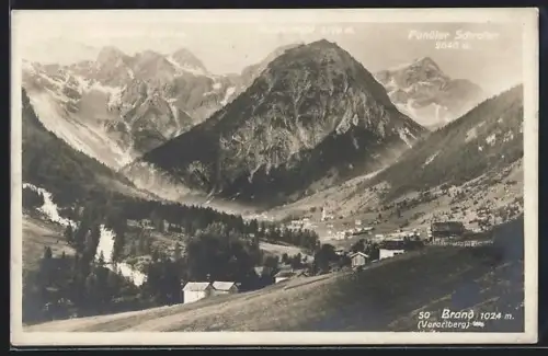 AK Brand, Totalansicht aus der Vogelschau