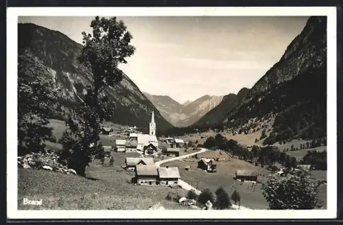 AK Brand, Teilansicht mit Kirche