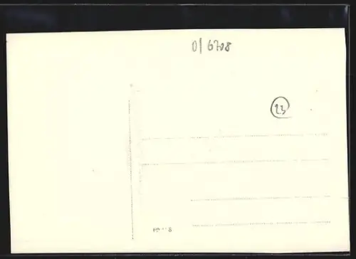 AK Brand, Ortspartie, Bauer bindet Ähren auf dem Feld