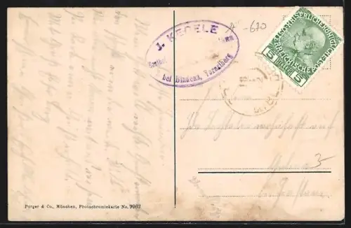 AK Brand, Ortsansicht mit Scesaplana