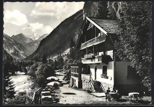 AK Mayrhofen /Zillertal, Gasthof Klaushof Zillergrund