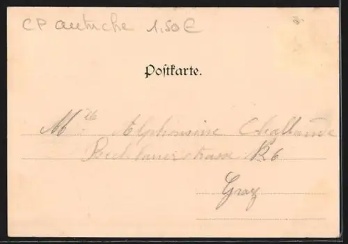 AK Maria Trost, Ortsansicht mit Kirche