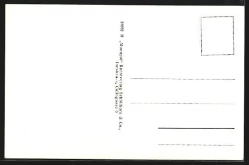 AK Brand, Ansicht des Ortes im Brandnertal