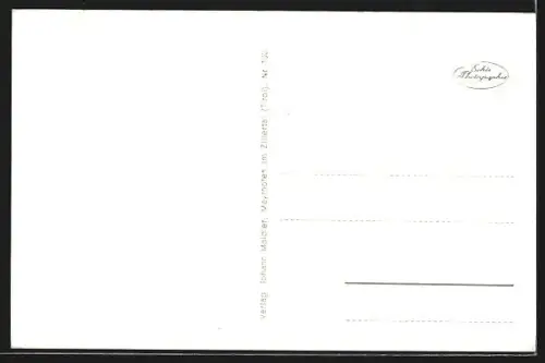 AK Ginzling im Zillertal, Ortsansicht mit Bergpanorama