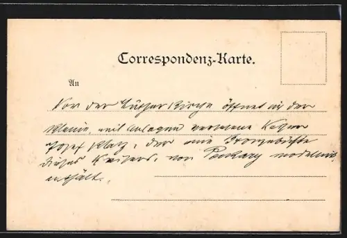 AK Graz, Kaiser Josef-Denkmal im Stadtpark