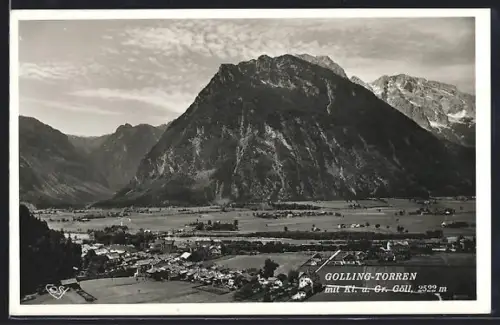 AK Golling-Torren, Gesamtansicht mit Kl. u. Gr. Göll