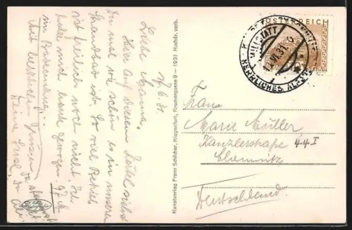 AK Millstatt am See, Strandbad mit Besucher, Sprungturm