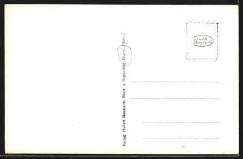 AK Fügen, Totalansicht gegen d. Zillertaler Ferner