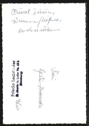 AK St. Martin /Lofer, Pension Haus Lechthaler